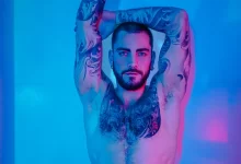 Marc nude illuminated